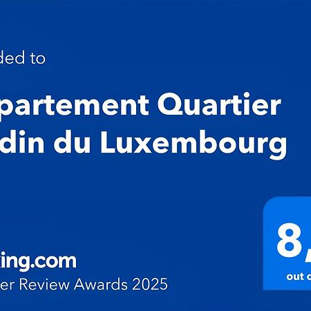 Appartement Quartier Jardin Du Luxembourg Free Netflix Париж Екстериор снимка